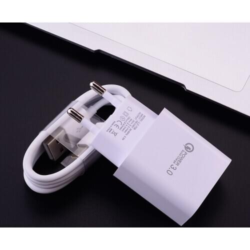 QC 3.0 Fast USB Charger P Smart Z Adapter Type C Micro Charge Cable for Huawei P9 P20 P30 Pro P40 lite Mate 10 20 30 Honor 9a 9x