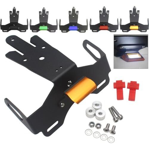 Motorcycle Tail Tidy Fender Eliminator License Plate Holder LED Light For KAWASAKI ER-6N ER-6F NINJA 650 ER6N ER6F 2012-2016