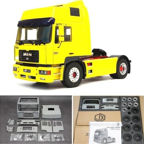 JXmodel 1/14 4x2 Aluminum Alloy Remote Control Truck Trailer RC Tractor Truck For Children Educational Toys Gift - KIT Version