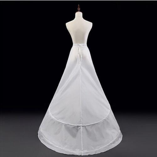 Wholesale 2018 The Bride Petticoats for Wedding Dress Sweep Train Underskirt Lining Accessories