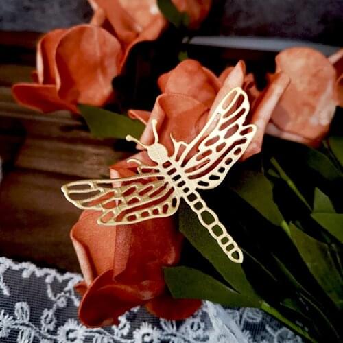 Panalisacraft Dragonfly Metal Cutting Dies Craft Dies Scrapbooking Card Making Album Embossing Stencil Die Cut Decoration