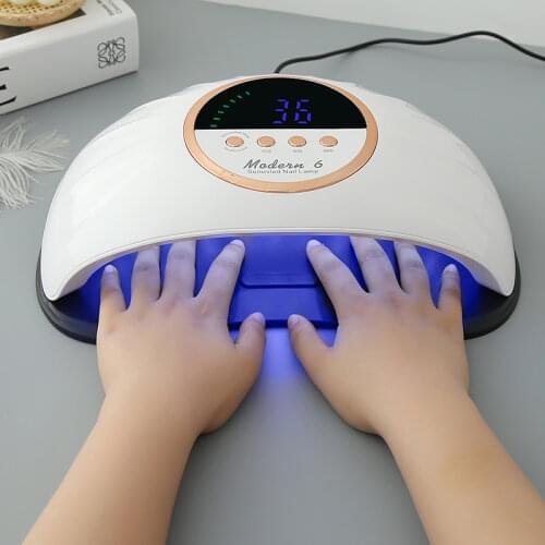 Pro UV LED Lamp Large LCD Screen Nail Dryer Machine for Gel Polish Nail Lamps 42 Leds Quick Drying Auto Sense Nail Art Tools