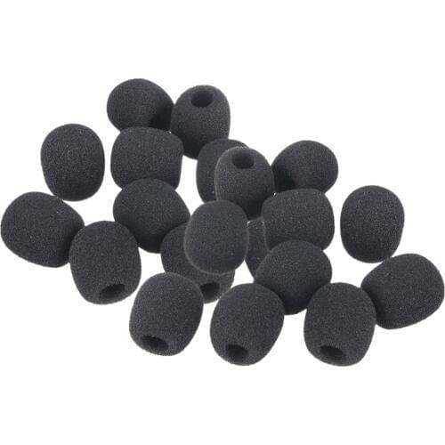 10Pcs Small Foam Covers Windscreen Windshield for Microphone 18mm x 8mm