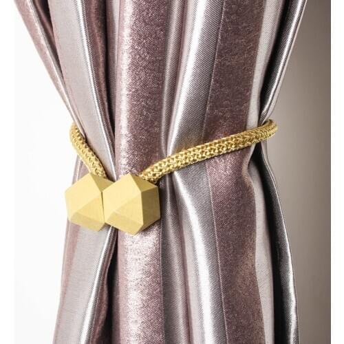 1Pc Magnet Curtains Bandages Buckle Creative Home Textile Curtain Strap Buckle Holder Window Decorative curtains Accessories