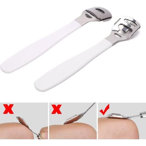 1PC Stainless Steel Foot Callus Shaver Heel Hard Skin Remover Grinder Foot Care Pedicure Feed Care Tools