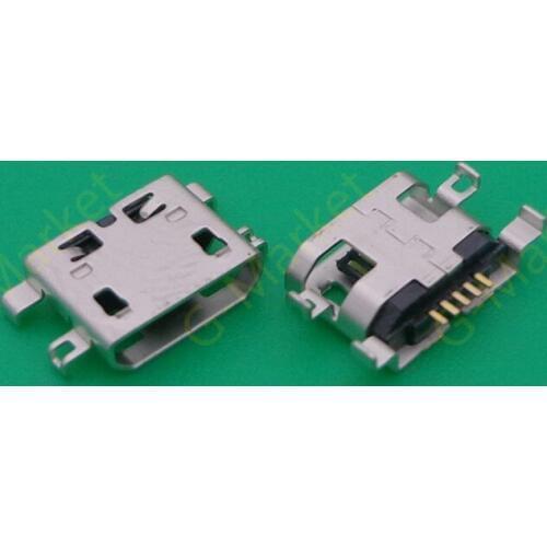 50pcs Micro USB Charging Port Connector Dock for Alcatel One Touch Idol Ultra 6030 6040D