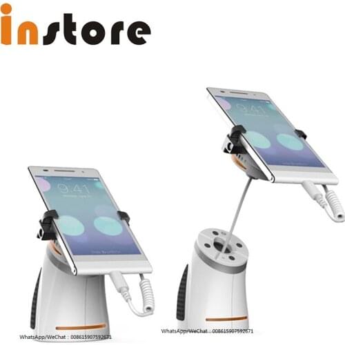 10 Pcs Charging Security Alarm Mobile Phone Display Stand For Retail Exhibitions, Alarm Charge Holder With Clamp For Smartphone