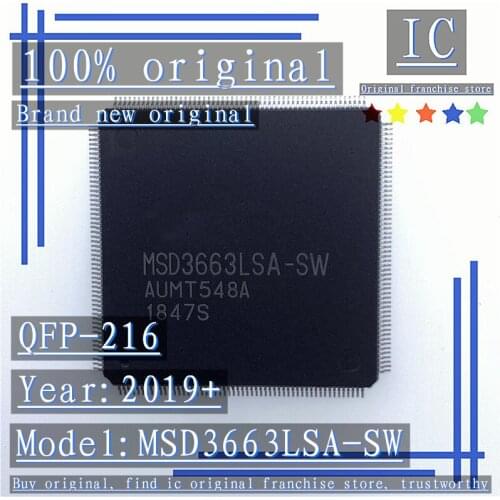 2019+ 100% Brand new original 1PCS-5PCS MSD3663LSA-SW QFP-216 LCD chip