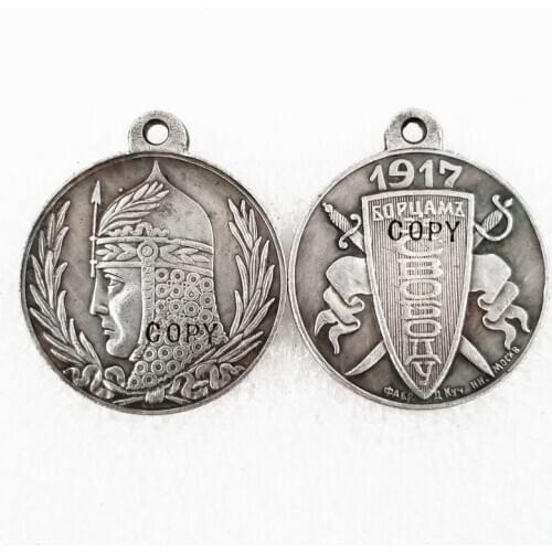 32 PCS Different Russia : silver-plated medals Copy