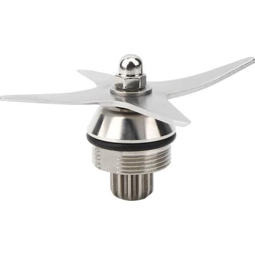 Stainless Steel 4-Leaf Wet Ice Crusher Blade Assembly Spare Parts 104675 Fit for Vitamix Ice Crusher Blade Accessory