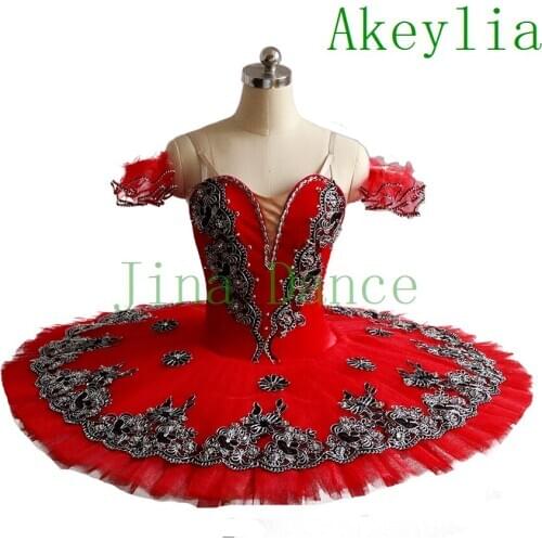 Velvet red Professional Ballet Tutu Women Clsssical Tutu Pancake Costume Royal Blue Bird Variation Girls blue swan lake Child