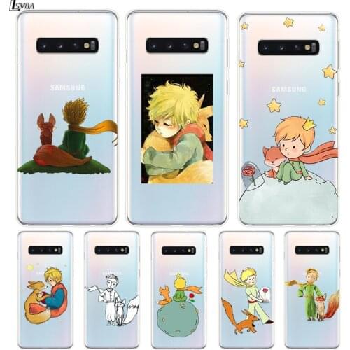 The Little Prince And Fox Silicone Cover For Samsung Galaxy S21 S20 FE Ultra S10 S10E Lite S9 S8 S7 Edge Plus Phone Case