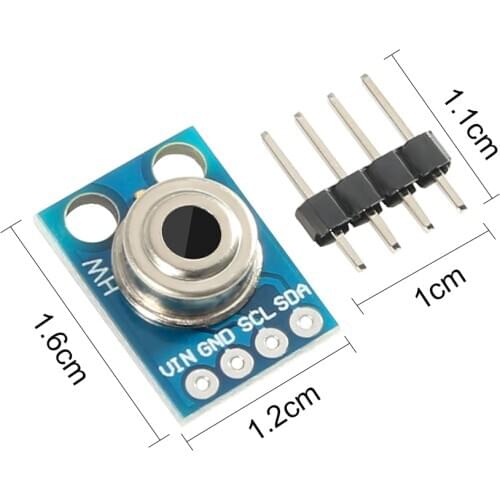 GY-906 MLX90614ESF New MLX90614 Contactless Temperature Sensor Module