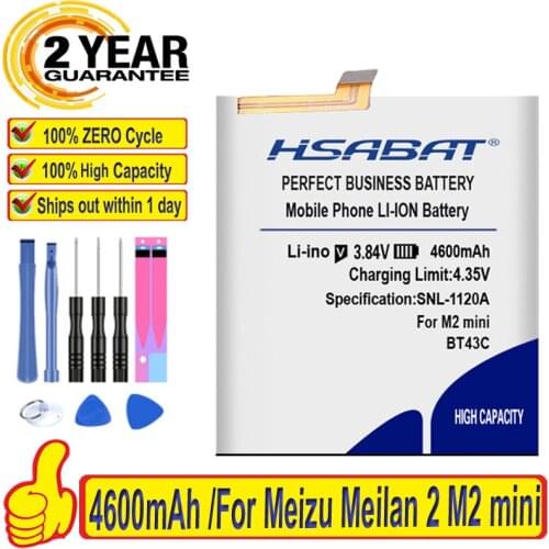 HSABAT Meizu M2 Mini Phone Batteries
