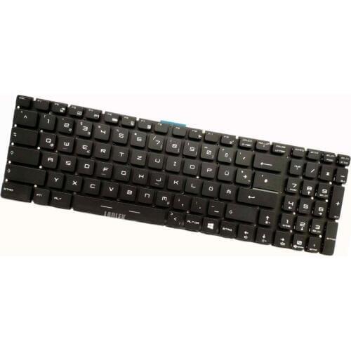 Deutsch (DE)/German Backlight keyboard for MSI Gaming GT62VR 7RD/GT62VR 7RE/GT62VR 6RD Dominator