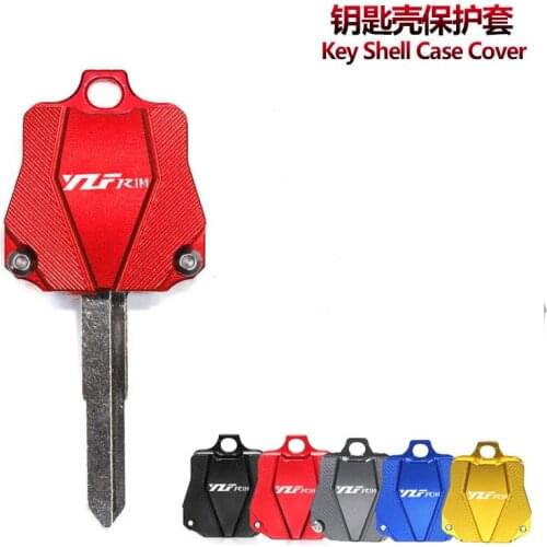 Motorcycle Key Cover Cap Creative Products Keys Case Shell CNC Aluminum Accessorie For Yamaha YZFR1M YZF R1M 2015-2018 2017 2016