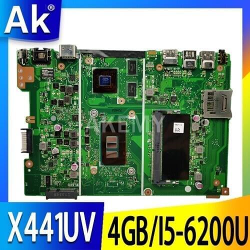 For ASUS X441UV X441UVK X441UR X441URK X441UB mainboard Laptop motherboard w/ GT940M (V2G) 4G / i5-6th gen CPU