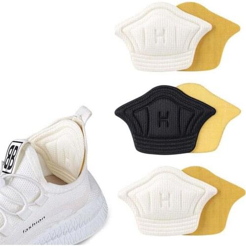 Men Insoles Sport Running Shoes Adjust Size Heel Liner Grips Self-adhesive Protector Sticker Pain Relief Patch Foot Care Inserts