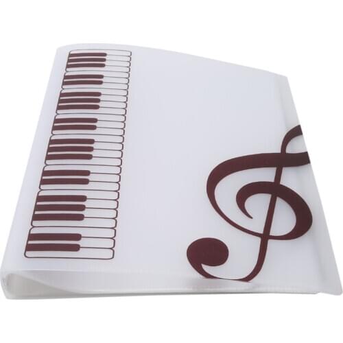 Music File Score Book 50 Sheets Insert-type Folder File A4 Folder Music Score Book Folders Document Organizer Holder File