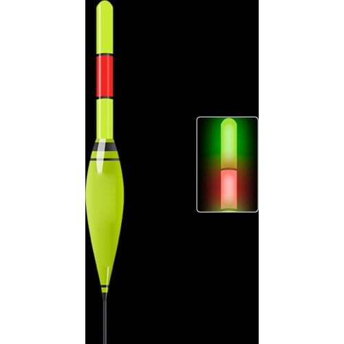 Nano Fishing Float LED Eye-catching Float Light Night Light Fishing Tackle Electronic Standing Float Accessories with Battery