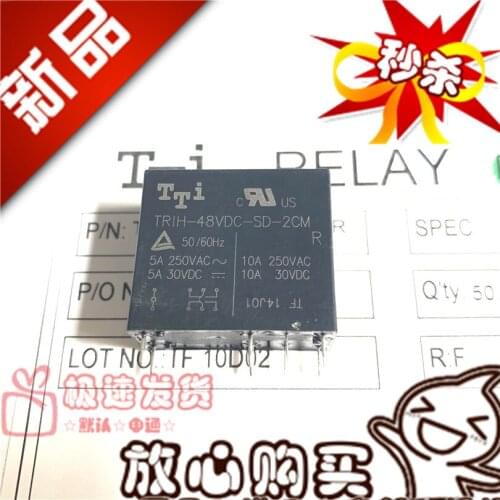 Brand New & Original TRIH-48VDC-SD-2CM Second Section II Closed 48VDC-SD-2CM Relay TTI