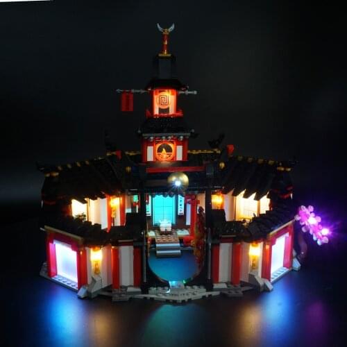 Led Light Kit For 70670 Monastery Of Spinjitzu Kit Bricks DIY Toys Set (Not Included Building Blocks)
