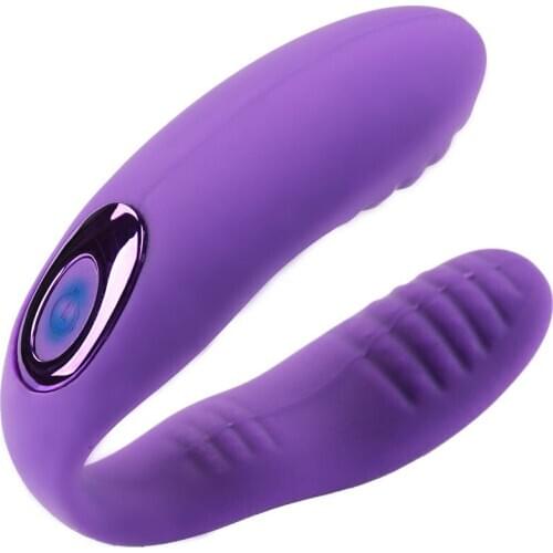 G-spot Clitoral Vibrator Magic Wand Massager,USB Rechargeable U shape Silicone Heated Vibrators 10 Modes Vibration Sex Toys