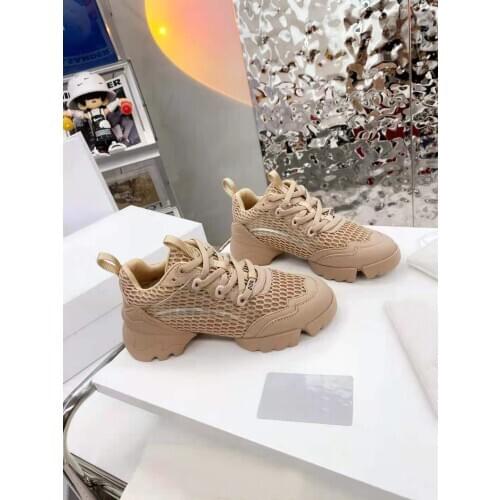Women Shoes Paris Sneakers Mesh Classic Style Chunky Sole Fashion Trainers