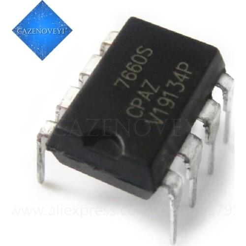 10pcs/lot ICL7660SCPAZ ICL7660SCPA ICL7660CPA ICL7660S ICL7660 DIP-8 new original In Stock