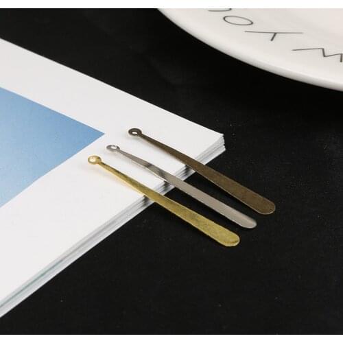 10pcs Gold/Bronze/Rhodium Plated 4x38mm Tone Filigree Flower Wrap Connectors Metal Craft Gift Decoration DIY Jewelry Making