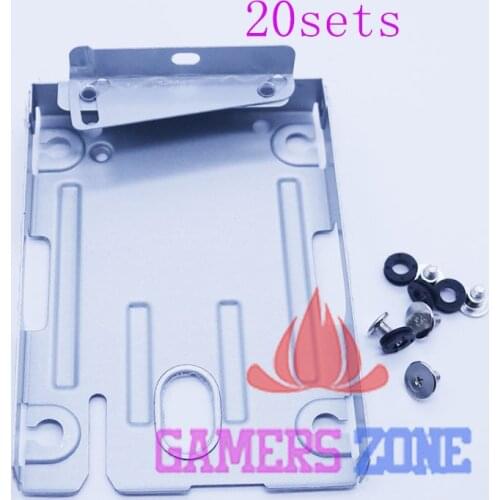 20sets Hard Disk Drive Mounting Bracket Kit for Playstation 3 PS3 Super Slim CECH-4000
