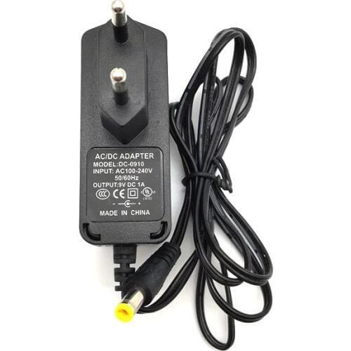 20pcs Wall Home Charger 9V 1A Power Supply Adapter 5.5*2.1mm 5.5x2.1mm EU US Plug