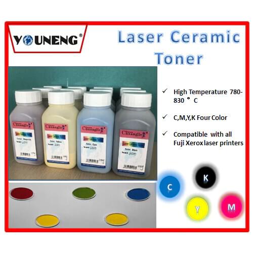 4 Colors/set Toner Powder Compatible For xerox 6510 6500 215 color copier CMYK 100g/color 400g