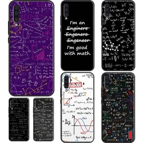 Physics Science Maths Formula Case For Samsung A52 A72 A32 A12 A20e A21S A11 A31 A41 A51 A71 A02S A10 A40 A50 A70 Coque