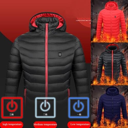 CINESSD Men's Parkas With A Hood