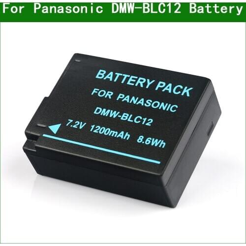 DMW-BLC12 Digital Camera Battery for Panasonic DMW-BLC12E BLC12GK BLC12PP DC-FZ1000M2 FZ10002 FZ1000 II G90 G91 G95 G99