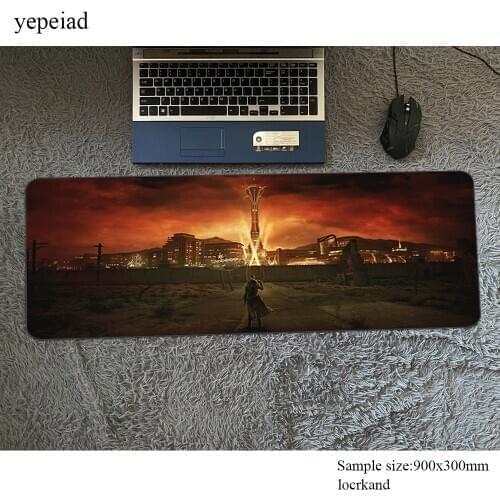 Fallout mouse pad gamer 900x300x3mm notbook mouse mat New arrival gaming mousepad locked edge pad mouse PC desk padmouse mats