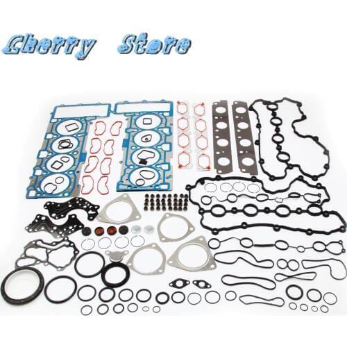 NEW 079 103 483 T Engine Overhaul Rebuild Gasket Seal Repair Kit For Audi A5 A6 S6 A8 Q7 RS4 Quattro VW Touareg 4.2L 079103483R