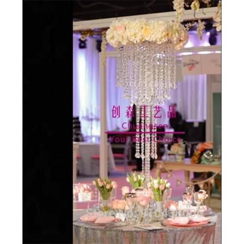 Christmast Decor Table Centerpiece,Wedding Arch Road Lead Decor Flower Stand Wedding Birthday Party Event Decor Flower Holder