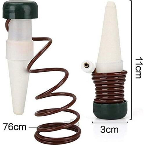 4x Garden Ceramic Delicate Drip System Plant Watering Stake Automatic Supply to Plants