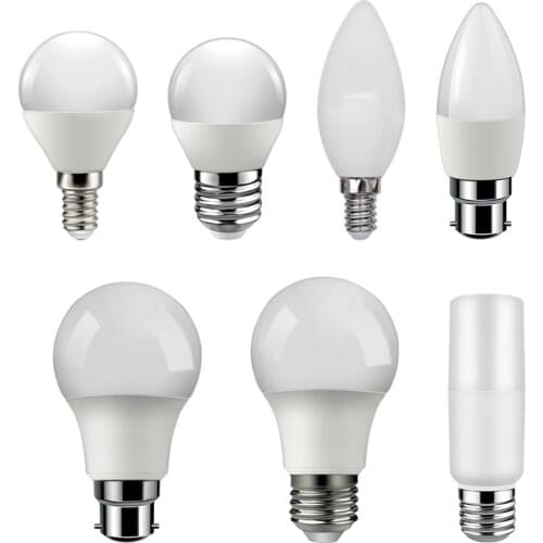 High Brightness LED Bulb 5W 7W 9W E14 E27 B22 Super Bright 3000 6000K Energy Saving Lamp for Home Office Interior Decoration