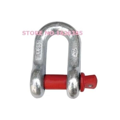 6.5T 7/8", G210 U.S. Type screw pin dee anchor shackle winch hoist crane part heavy duty,boat part,marine hardware