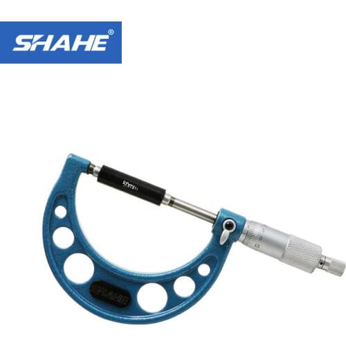 50-75 mm High Accuracy Hardened alloy Probe Outside Micrometer Gauge micrometer 0.01mm precision measuring tools