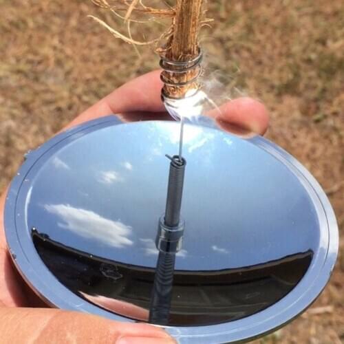 Solar Spark Cigarette Lighter Lightweight Windproof Fire Starter Igniter Emergency (Survival) Tool For Outdoor Campin