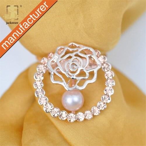 2018 Elegant Newest Silk Scarf clip Buckle Brief Lines Squareinto Accessories Hand Painting Silk Scarf Buckle for girl party