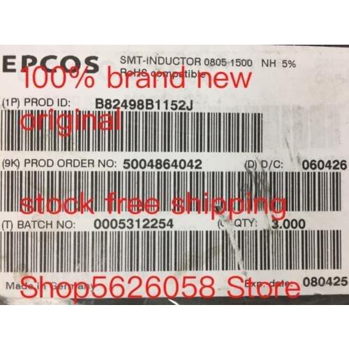 B82498B1152J SMD 100% new original freeshipping STOCK 50PCS-3000PCS/LOT