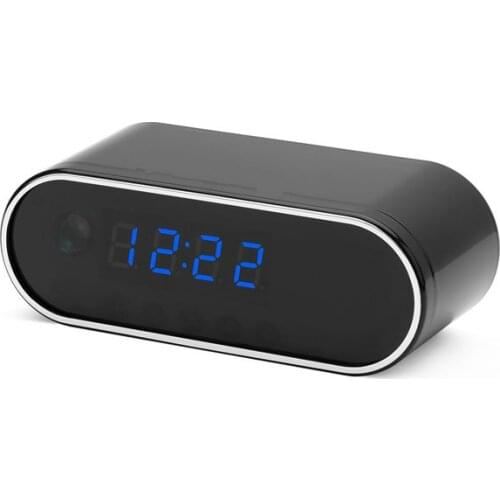 4K Wireless WIFI Mini Clock Camera Oculta Alarm Camcorder Watch 1080P IP Security Night Vision Motion Detect Remote Monitor Cam