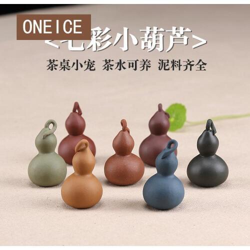 Yixing Tea Play Tea Pet Play Small Gourd Decoration Clay Teapet Aceessories