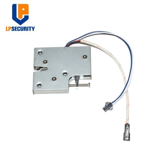 DC12V Zincification steel Cabinet Electric Lock Smart Cabinet Lock picks latch fail secure for express cabinet cupboard case