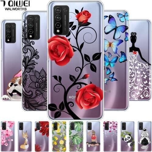 For Honor 10X Lite Case TPU Soft Clear Phone Cover for Huawei Honor 10X Lite Case Transparent Bumper Honor10X 10 X Lite Fundas